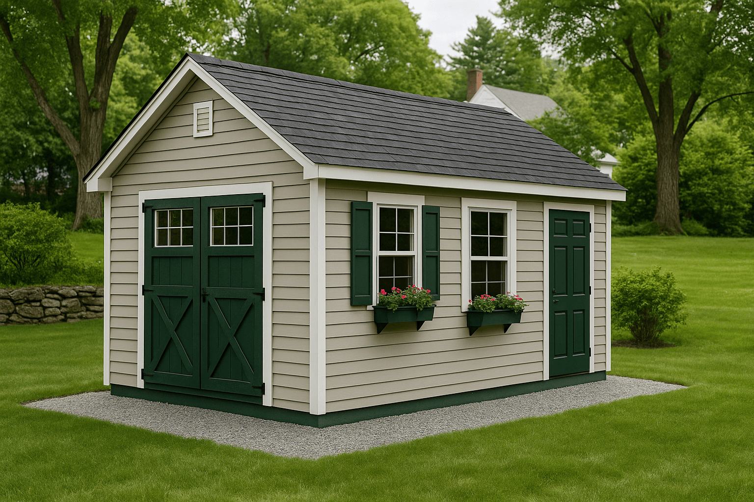 Professional shed installation 1